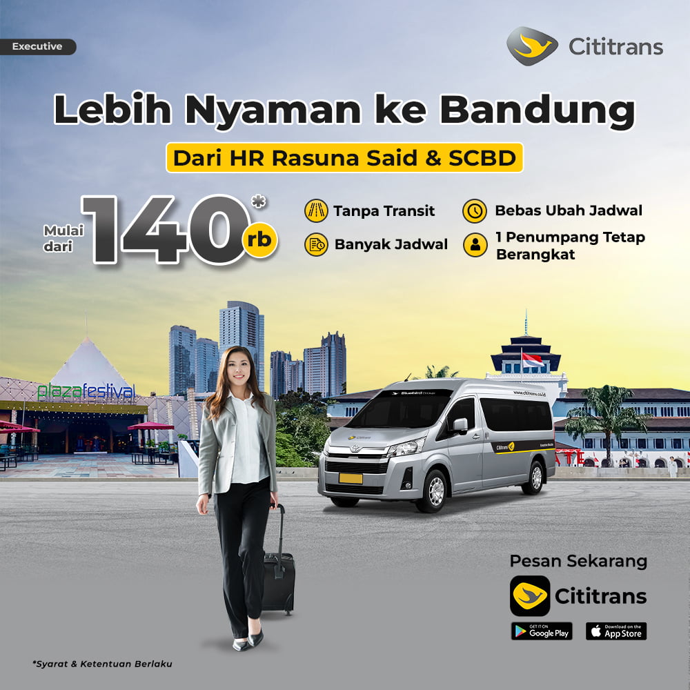 Promo Ke Bandung Dari Hr Rasuna Said Scbd Cititrans